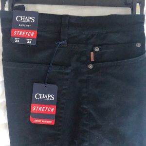 Chaps 5-Pocket Stretch Khakis